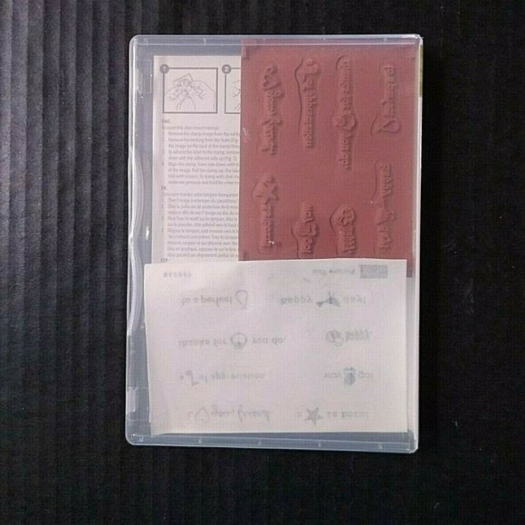 Stampin' Up! Cling Rubber Stamp Set Picture This - Picture 5 of 5